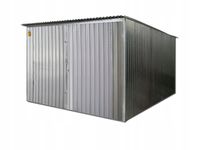 Garaż blaszany 3x5, garaż w drugim gatunku blachy, garaż na budowę,