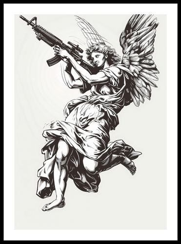 Plakat 42x59,4cm Anioł Wojny na Arena.pl