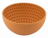 Miska dla psa spowalniająca jedzenie - LickiMat Jeżyk miękka pomarańczowa