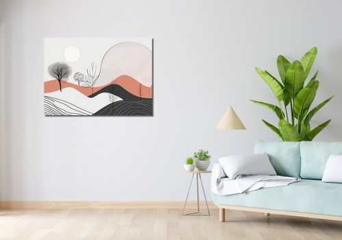 Obraz 100x70cm Półcień Widoku na Arena.pl