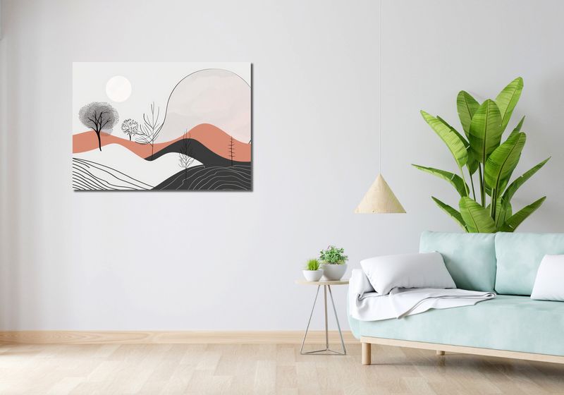 Obraz 100x70cm Półcień Widoku zdjęcie 2