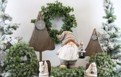 Wianek świąteczny wieniec stroik na stół drzwi Ø30 DEcodomi na Arena.pl