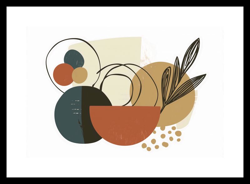Plakat 30x20cm Kolaż Roślin zdjęcie 3