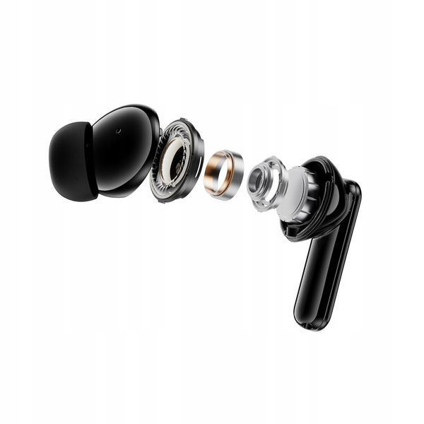 Słuchawki Bezprzewodowe TONSIL T50 BT CZARNE Bluetooth Dokanałowe IPX5 V5.3 zdjęcie 2