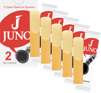 Stroik klarnet Bb 2 Vandoren JUNO JCR012 5 szt. ZESTAW