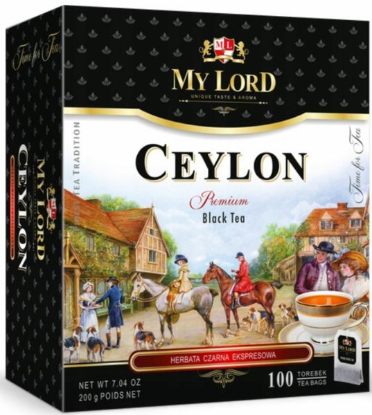 MALWA HERBATA CZARNA 100TB LORD CEYLON zdjęcie 1