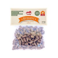 Braverl | przysmak z mięsa jagnięcego dla psa i kota 100g | kwasy Omega