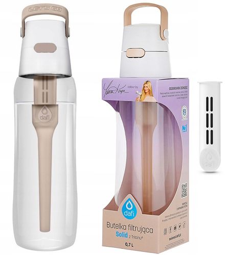 BUTELKA FILTRUJĄCA DAFI SOLID 0,7l cappuccino by Joanna Krupa na Arena.pl