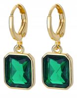 Pozłacane Kolczyki Złote Ze Stali Chirurgicznej