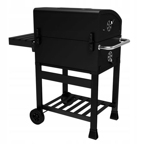 GRILL WĘGLOWY OGRODOWY Koler Ember ch1 RUSZT Z POKRYWĄ POPIELNIK +TERMOMETR na Arena.pl