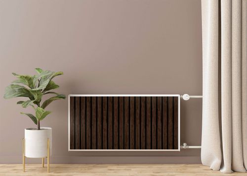 Mata MAGNETYCZNA Kaloryfera Lamele Deski 3D Imitacja Drewna 90cm x 60cm na Arena.pl