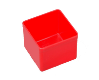 Pojemnik wewnętrzny 54x54x44 mm.