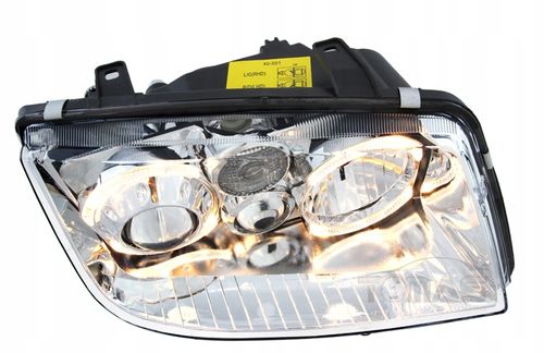 Reflektory lampy przednie VW Bora CHROM RINGI na Arena.pl