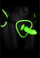 ouch! glow in the dark uprząż z fluorescencyjnymi detalami, uniwersalna