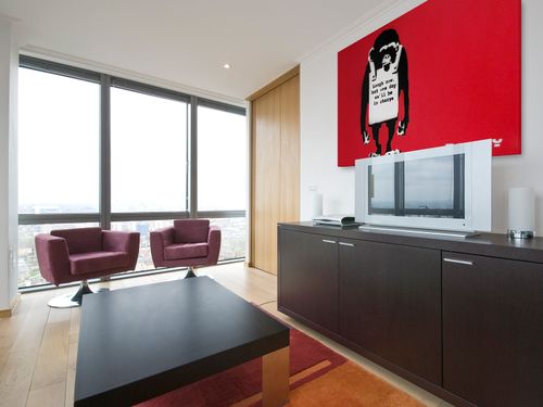 20002 Obraz na płótnie BANKSY MAŁPA na Arena.pl