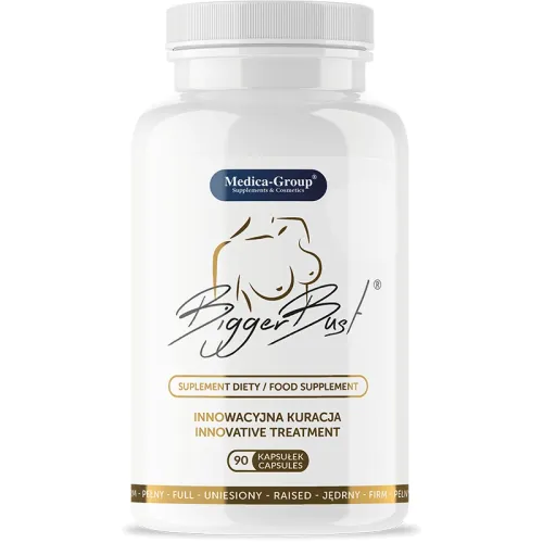 medica-group biggerbust 90 kapsułek - wsparcie jędrności i wyglądu biustu na Arena.pl