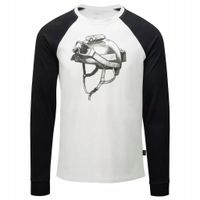 Koszulka męska Helikon longsleeve delta helmet 100% bawełna white S
