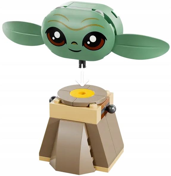 75443 - lego star wars - dom grogu zdjęcie 14