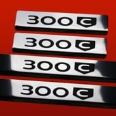 Listwa progowa CHRYSLER 300C MK1 300 C Stal nierdzewna 304 połysk  4szt