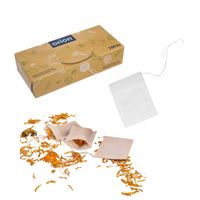 WORECZKI na HERBATĘ Filtry herbaty WŁÓKNINA 100szt K3