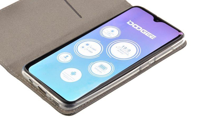 Etui Smart Sempre do Doogee X90 czarny zdjęcie 4