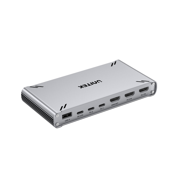 Unitek Przełącznik KVM USB-C 10Gbps z HDMI zdjęcie 5