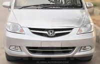 Honda City -Chromowane Listwy Grill Chrom Atrapy Zderzaka Tuning