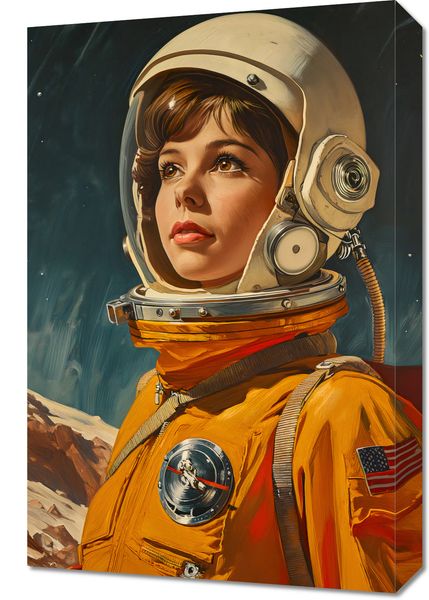 Obraz 40x60cm Pionierka Kosmosu zdjęcie 1