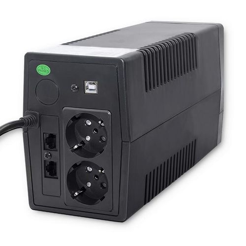 Zasilacz awaryjny UPS Qoltec Monolith | 650VA | 360W | LCD | USB | RJ45 na Arena.pl