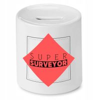 Skarbonka Dla Geodety Super Surveyor Prezent Z Nadrukiem Ze Zdjęciem