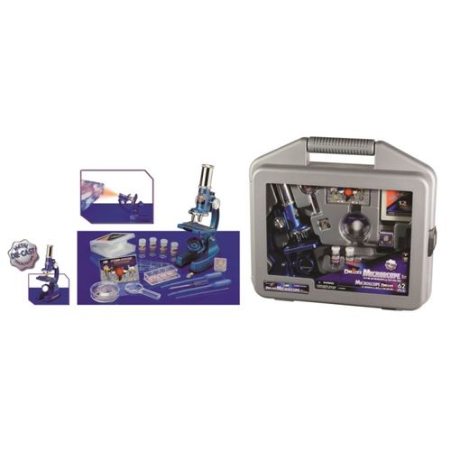 MIKROSKOP JUNIOR DELUXE 62 ELEMENTY na Arena.pl