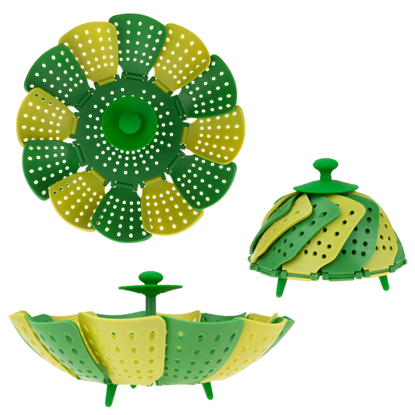 KOSZYK CEDZAK SITKO DO GOTOWANIA NA PARZE 3W1 zdjęcie 1