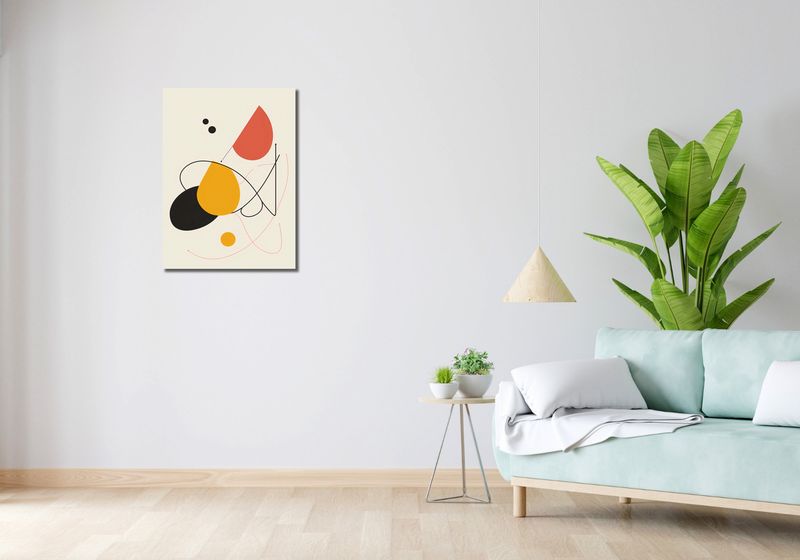 Obraz 50x70cm Rapsodia Kształtów zdjęcie 2