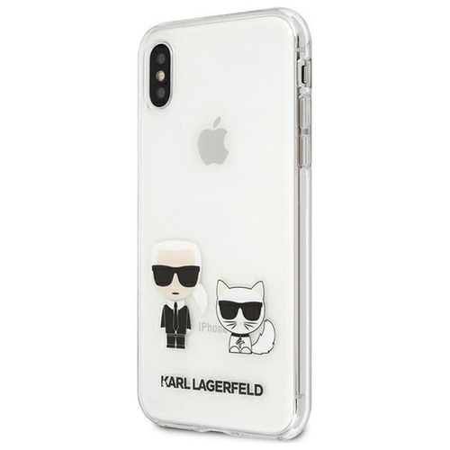 Etui Karl Lagerfeld do iPhone XS Max, Przezroczysty na Arena.pl