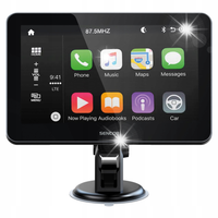 Wyświetlacz wkran display 7cali CarPlay Android Auto kamera cofania IPS BT