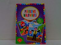 Piaskowe malowanki-Policjant, Strazak 20939