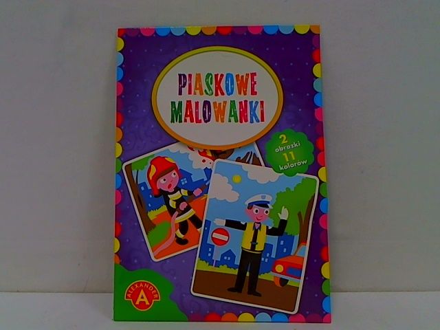 Piaskowe malowanki-Policjant, Strazak 20939 zdjęcie 1