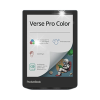 Czytnik Ebook Tablet PocketBook Verse Pro Color 16 GB 6 Cali Czarny