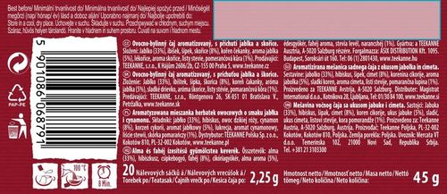 (x6) TEEKANNE Herbata Apple Cinnamon 20tb na Arena.pl