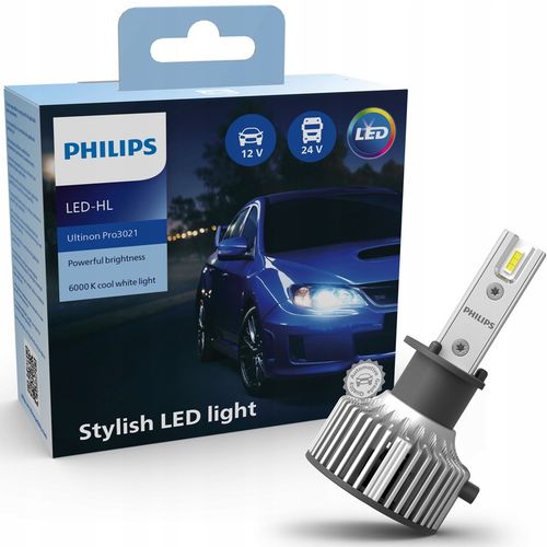 Philips żarówki LED H1 Ultinon Pro3021 6000K 12/24 na Arena.pl