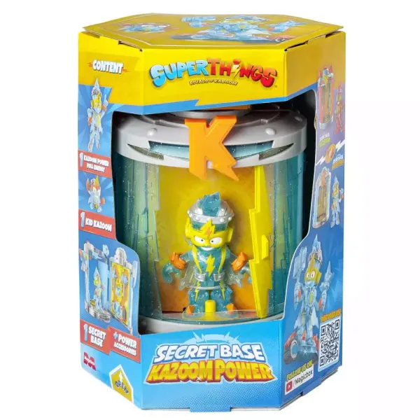 SUPERTHINGS S PlaySet 1x6 Secret Base Kazoom Power zdjęcie 1