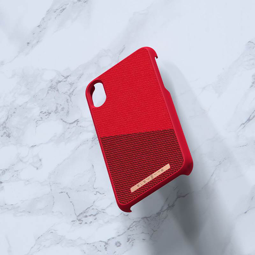 Materiałowe etui do iPhone Xs/X (Red) #0 na Arena.pl