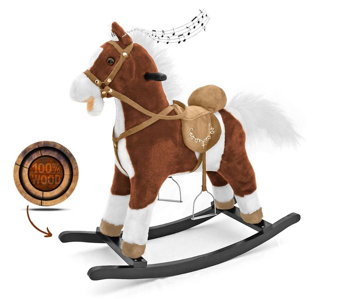 MILLY MALLY Koń MUSTANG Dark Brown zdjęcie 3