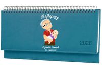 Terminarz najlepszy dziadek 2026 tygodniowy kalendarz leżący biurkowy