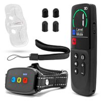 Obroża Treningowa Dla Psa Uniwersalna Pilot Odbiornik USB-C Latarka 1000m