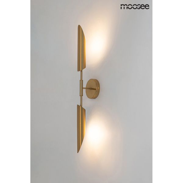 MOOSEE lampa ścienna LOCCA złota zdjęcie 5