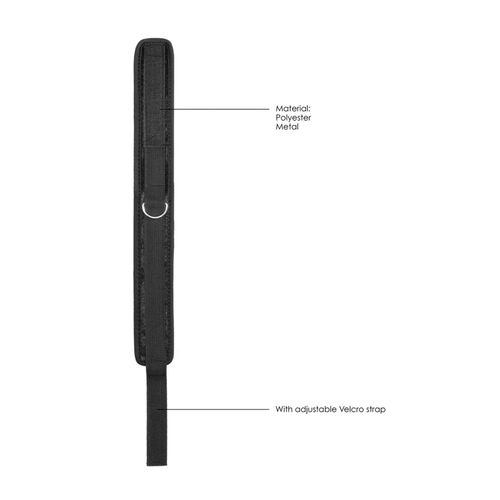 Velvet Adjustable Collar With Leash na Arena.pl