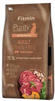 FITMIN DOG PURITY ADULT GRAIN FREE BEEF sucha karma dla psa WOŁOWINA 12 kg
