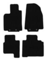 Dywaniki welurowe CARLUX-SILVER do Mazda CX-9 I 2006-2015 czarne