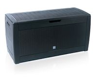 KADAX Skrzynia Ogrodowa Balkon Taras 310L Antracyt